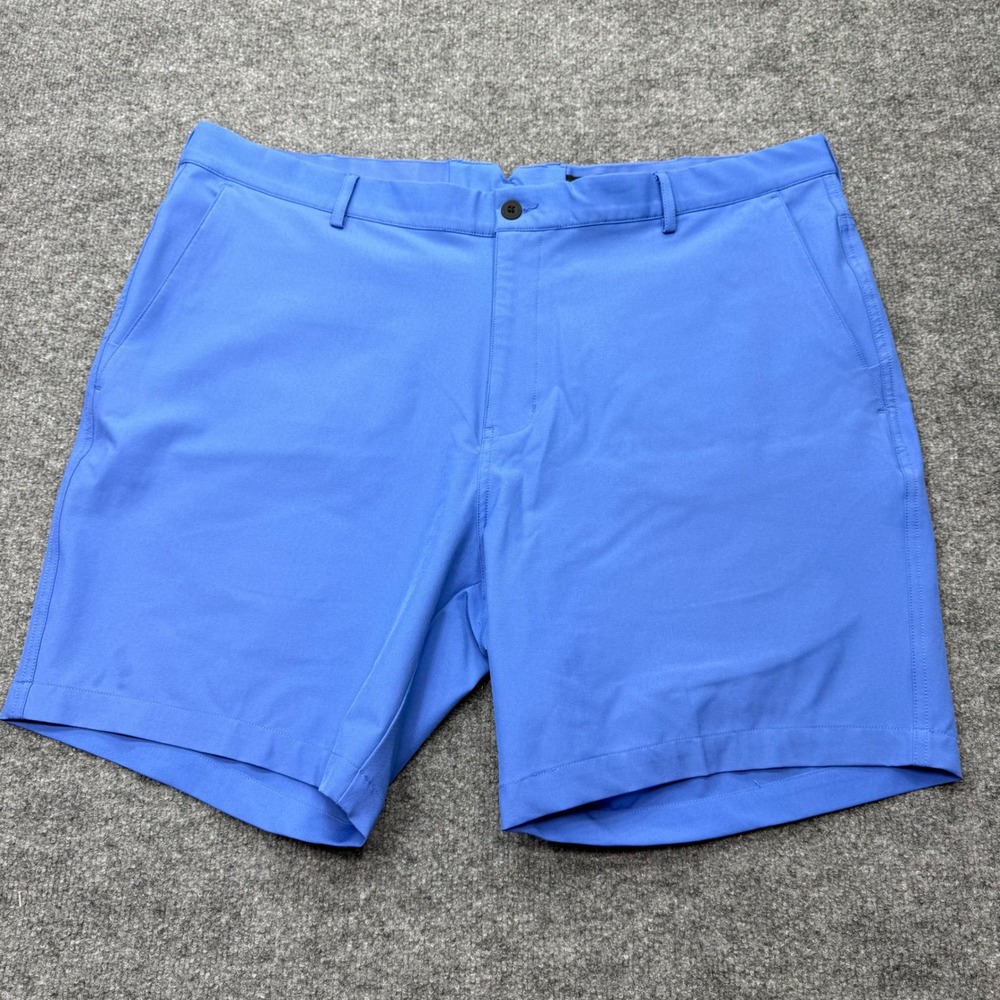 Dunning Mens Blue Performance Golf Shorts Size 42 Stretch Moisture Wicking‎